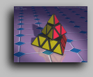 A POV-Ray Rendering of The Pyraminx
