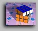 A POV-Ray Rendering of Rubik's Cube